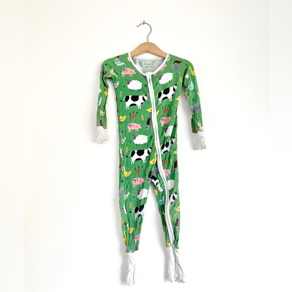 Little Sleepies Other - Little Sleepies Bamboo Farm Onesie Size 18-24 Months